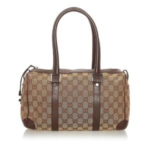 Gucci GG Canvas Boston Bag
