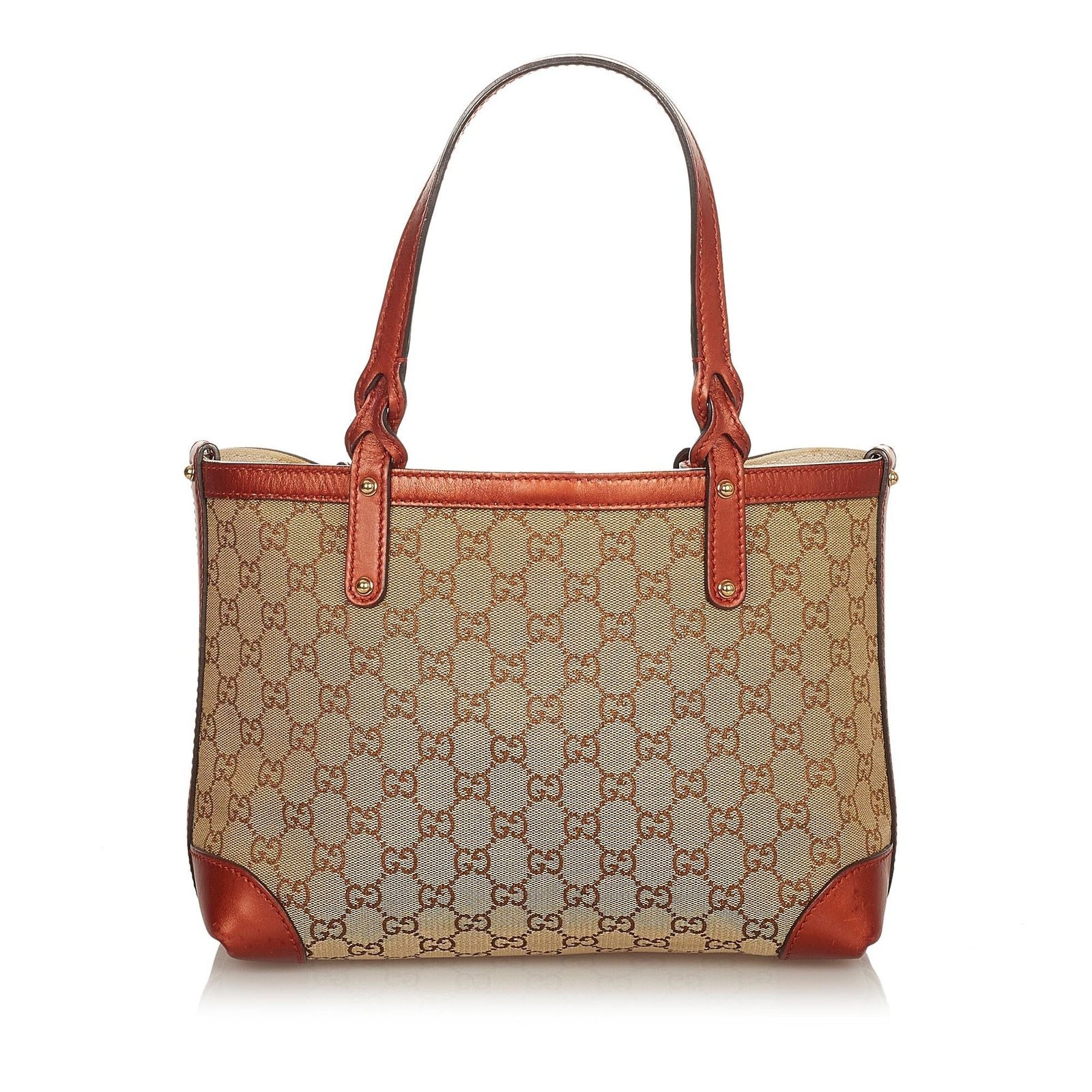 Gucci GG Canvas Craft Tote Bag - Image 3