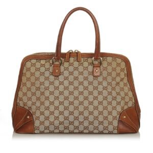 Gucci GG Canvas Dome Nail Handbag