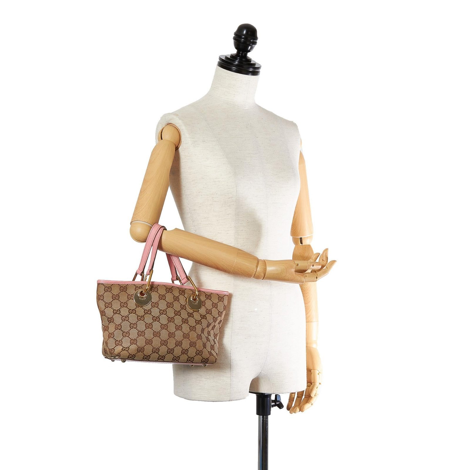 Gucci GG Canvas Eclipse Handbag - Image 5