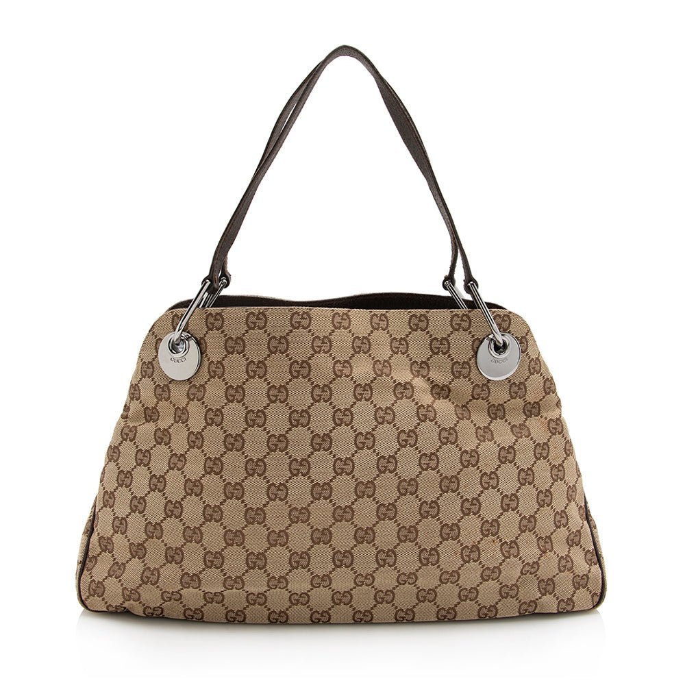 Gucci GG Canvas Eclipse Medium Shoulder Bag - Image 3