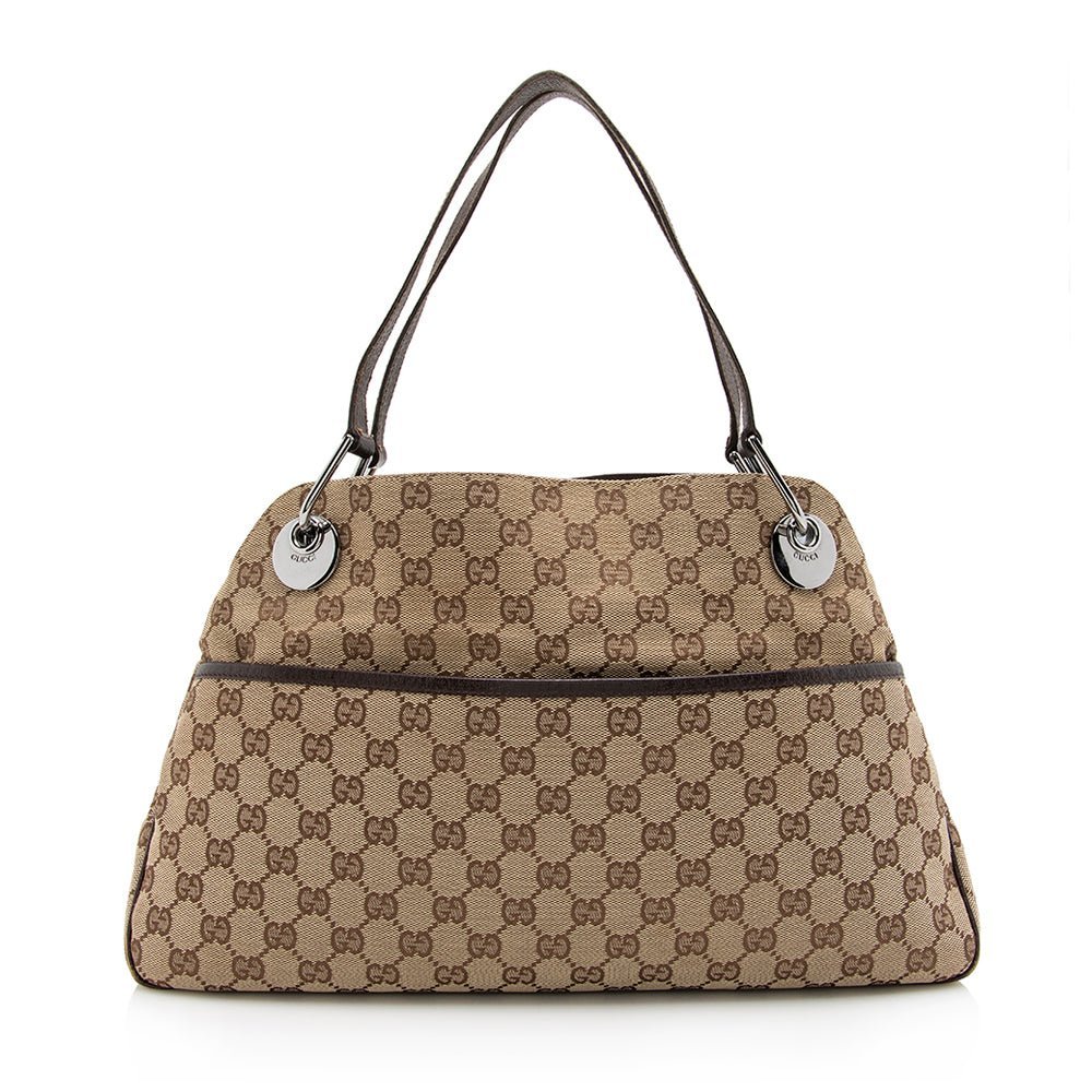 Gucci GG Canvas Eclipse Medium Shoulder Bag