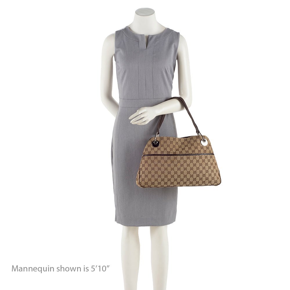 Gucci GG Canvas Eclipse Medium Shoulder Bag - Image 5