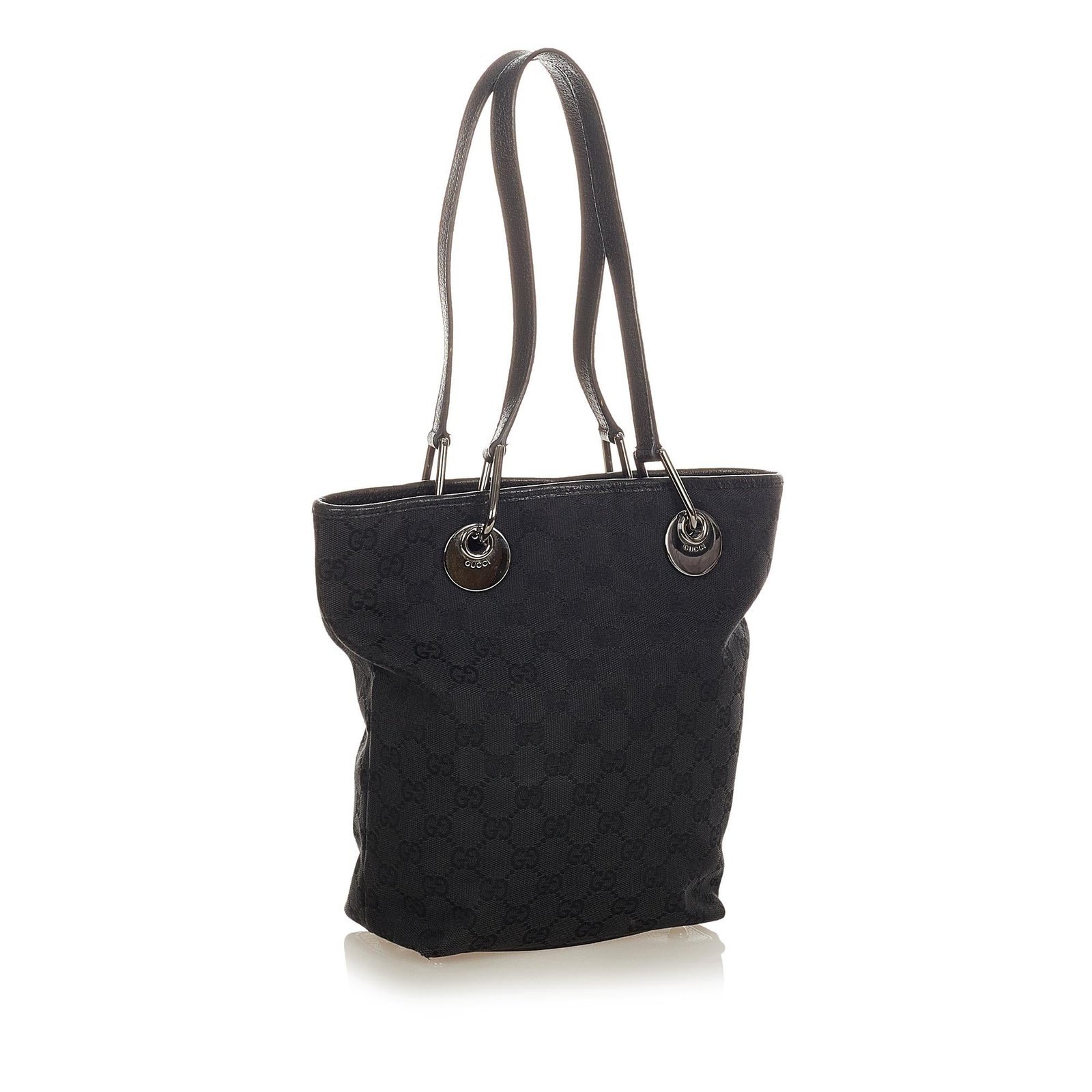 Gucci GG Canvas Eclipse Shoulder Bag - Image 2