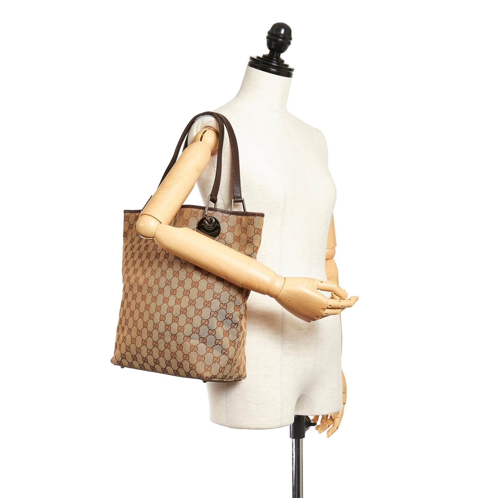 Gucci GG Canvas Eclipse Tote Bag - Image 5