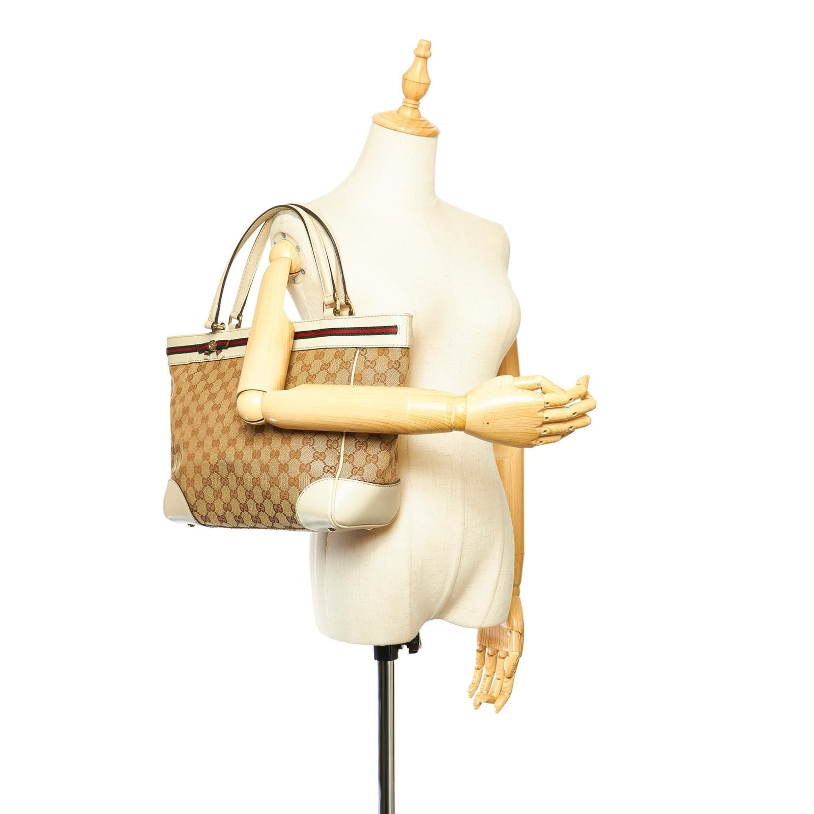 Gucci GG Canvas Mayfair Tote Bag - Image 5