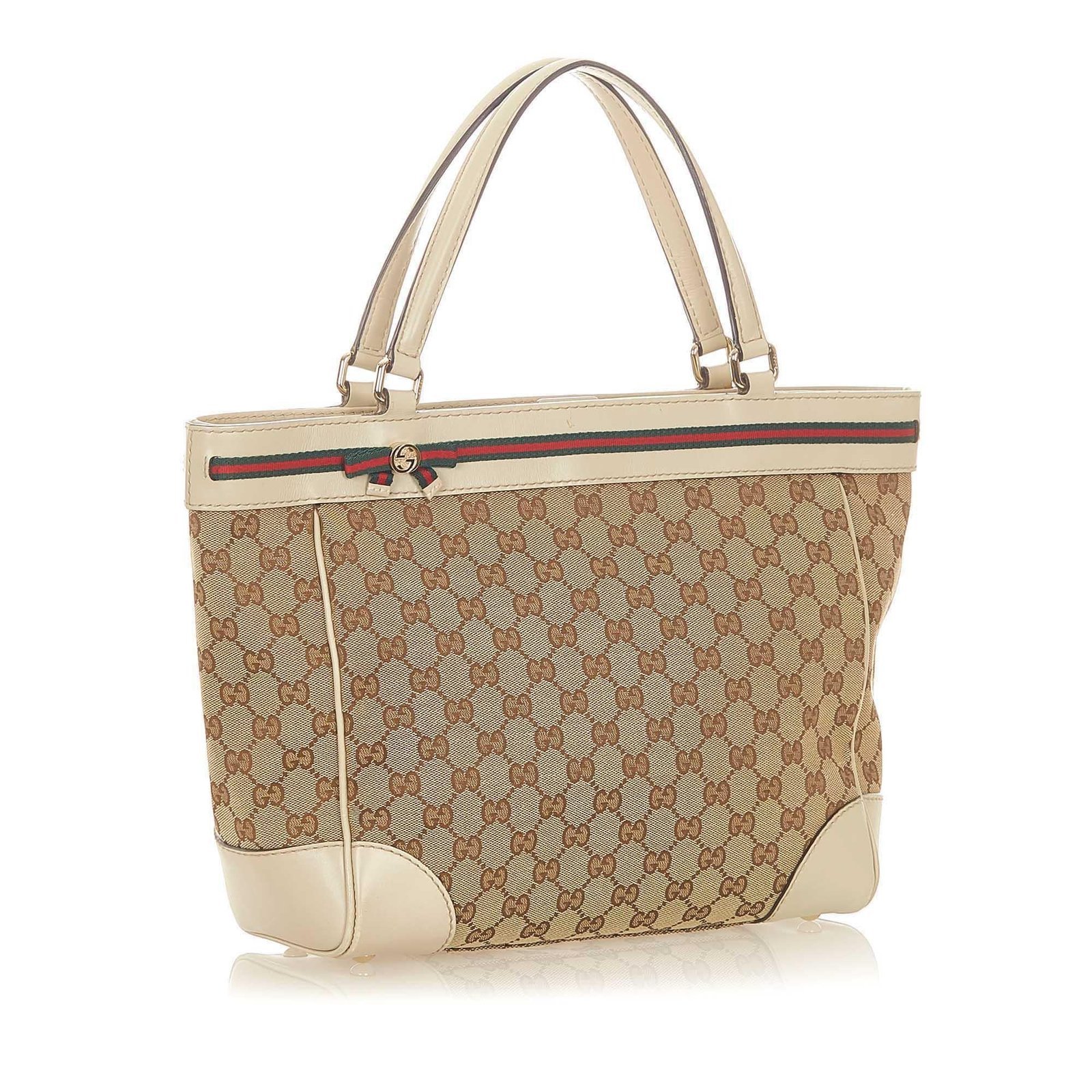 Gucci GG Canvas Mayfair Tote Bag - Image 2
