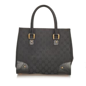 Gucci GG Canvas Nailhead Handbag