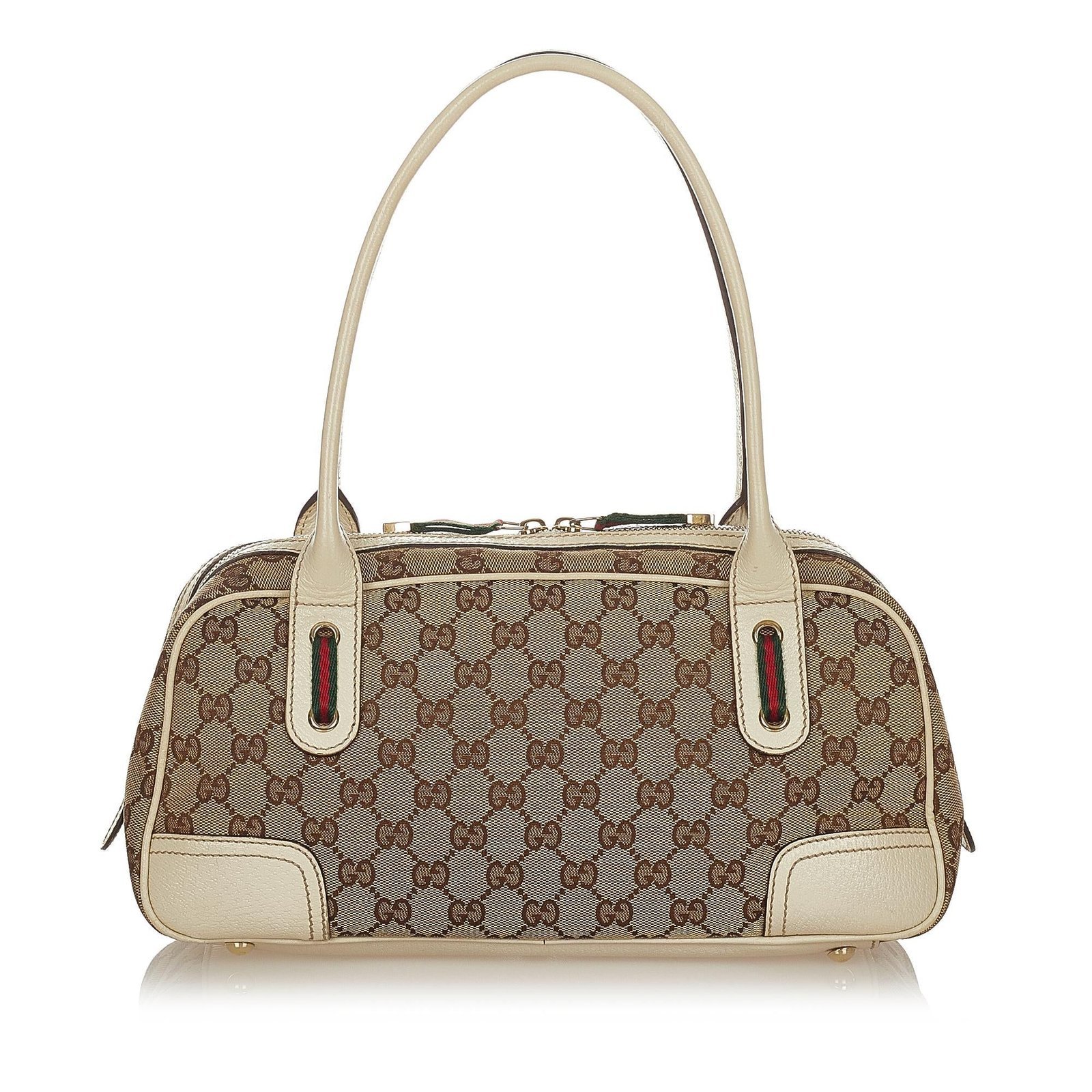 Gucci GG Canvas Princy Handbag - Image 3