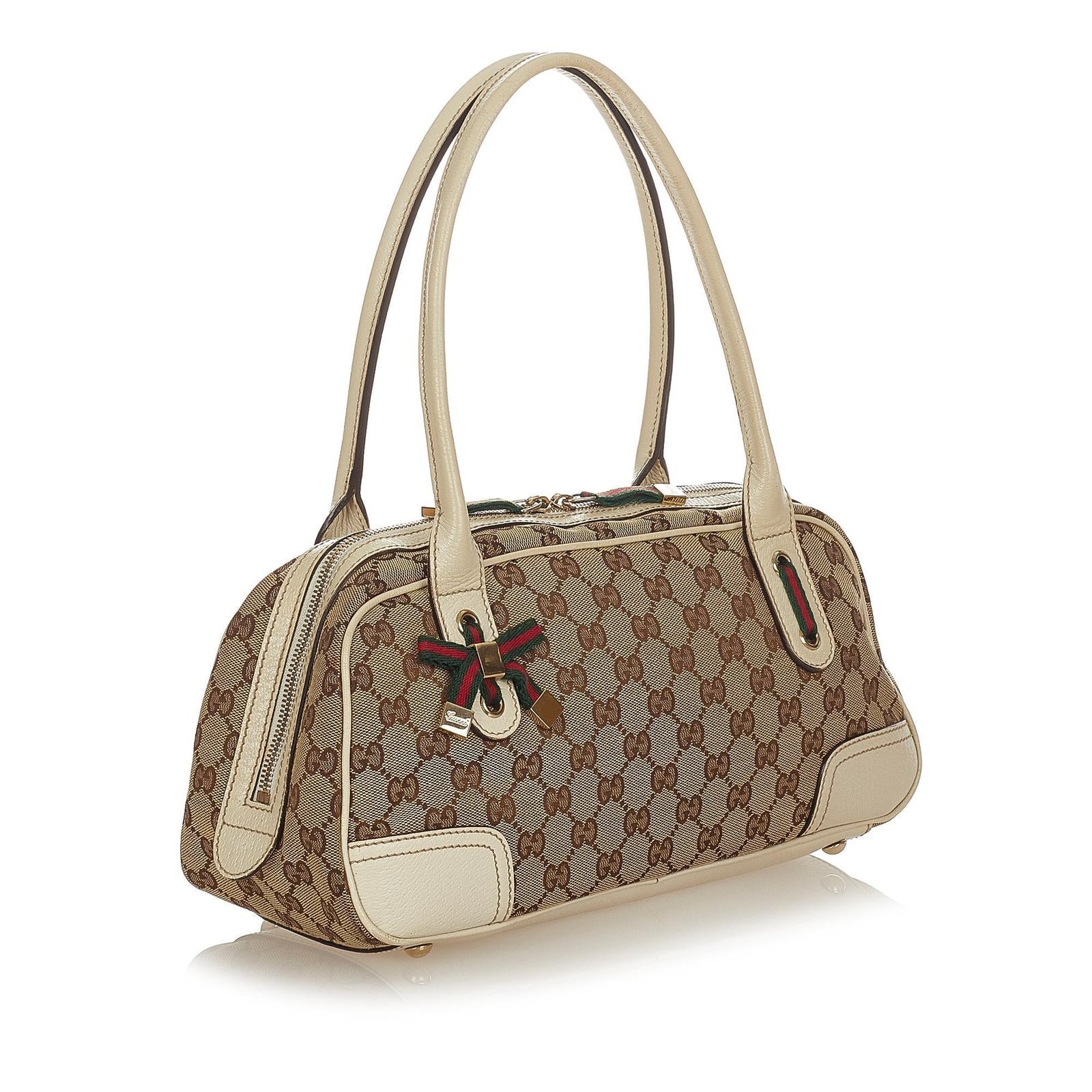 Gucci GG Canvas Princy Handbag - Image 2