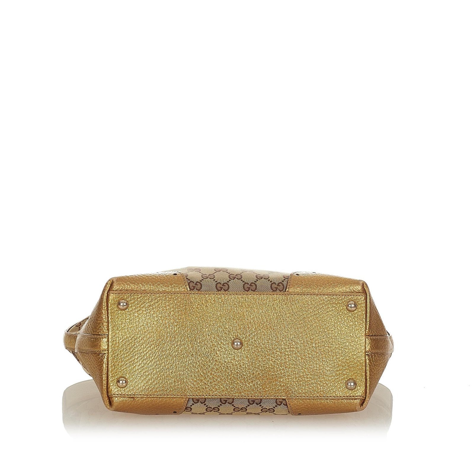 Gucci GG Canvas Punch Tote Bag - Image 4