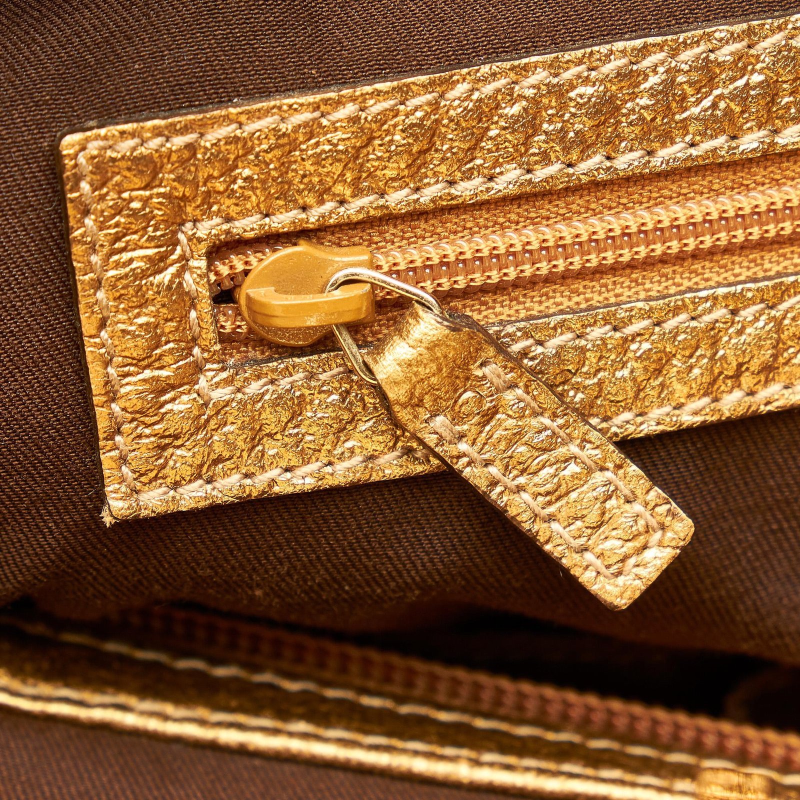 Gucci GG Canvas Punch Tote Bag - Image 9