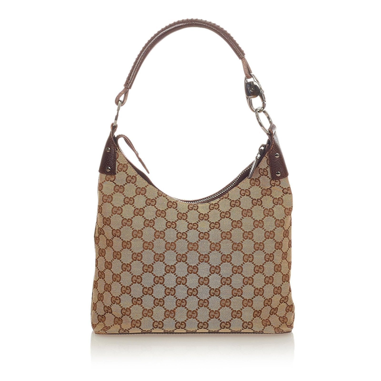 Gucci GG Canvas Shoulder Bag - Image 3