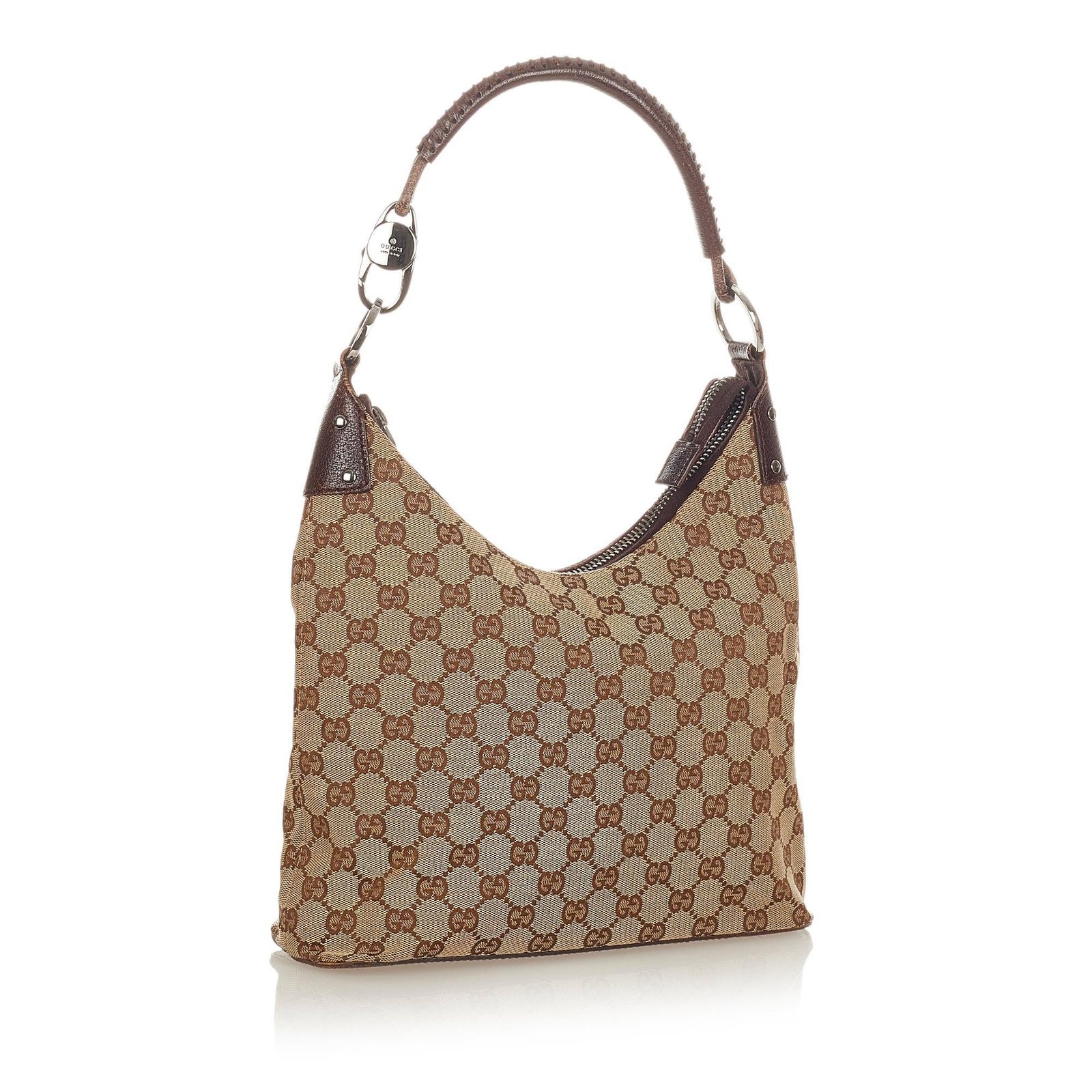 Gucci GG Canvas Shoulder Bag - Image 2