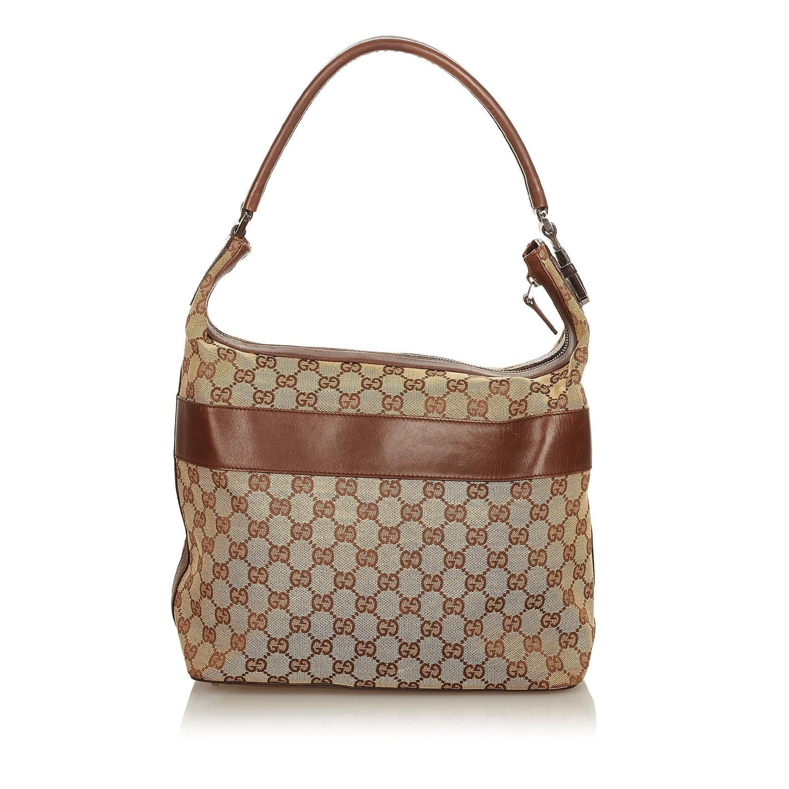 Gucci GG Canvas Shoulder Bag - Image 3