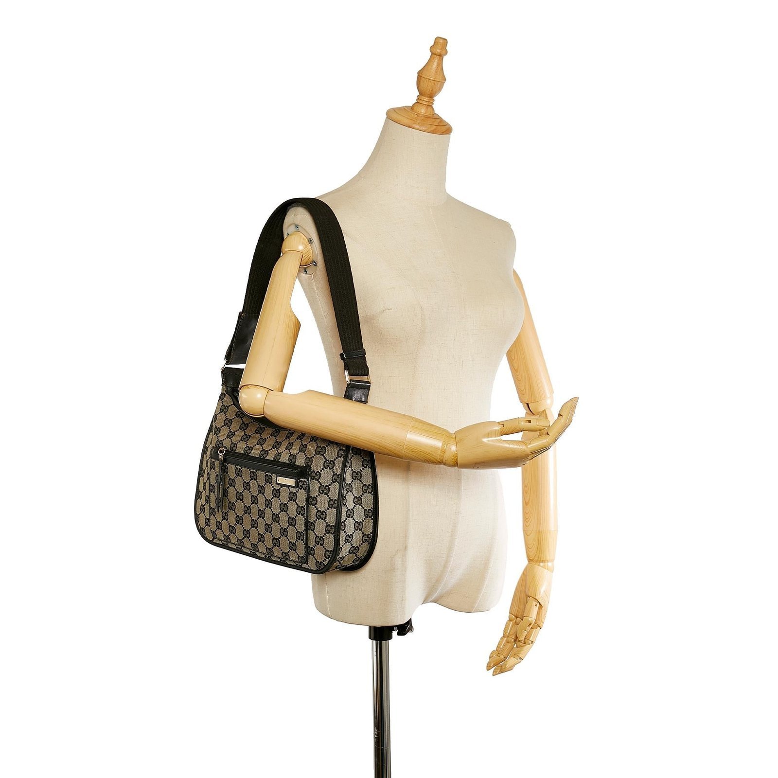 Gucci GG Canvas Shoulder Bag - Image 5