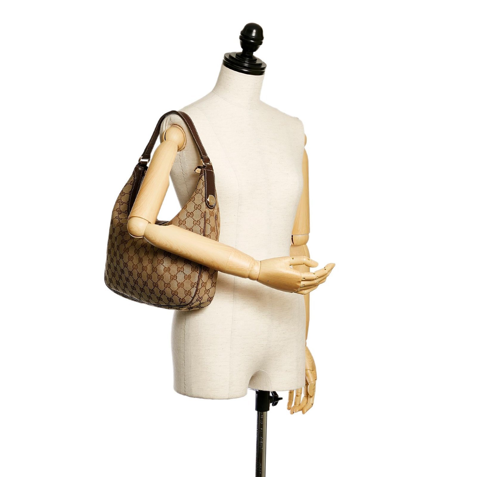 Gucci GG Canvas Shoulder Bag - Image 5
