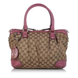 Gucci GG Canvas Sukey Satchel