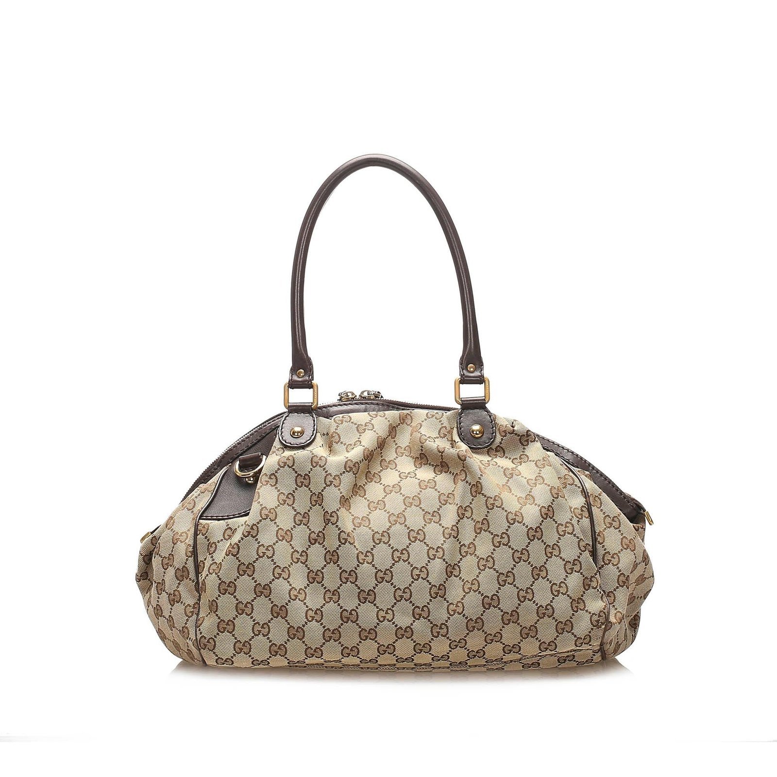 Gucci GG Canvas Sukey Satchel - Image 3