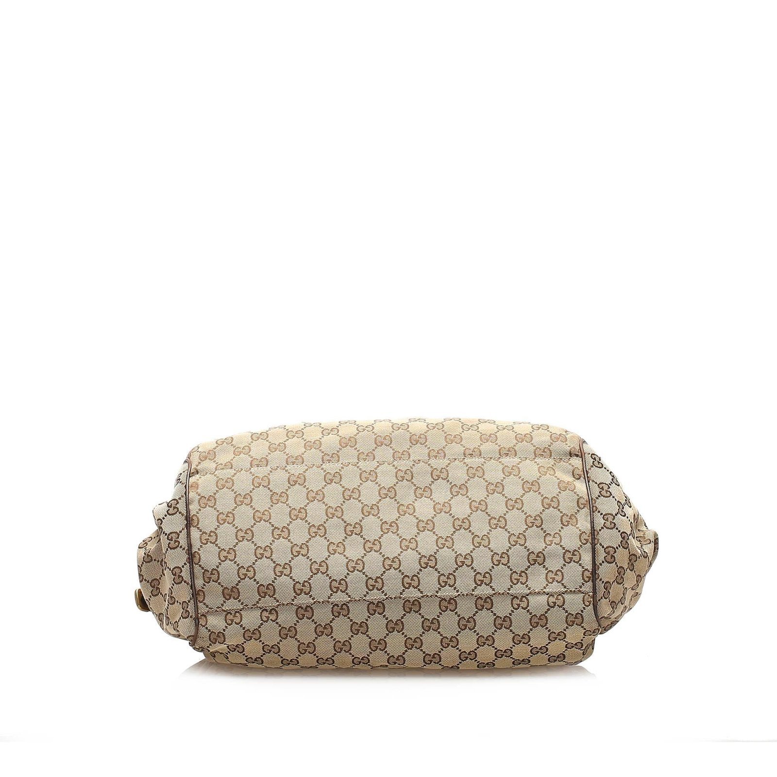 Gucci GG Canvas Sukey Satchel - Image 4