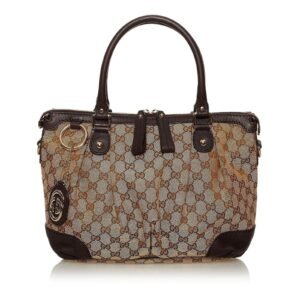 Gucci GG Canvas Sukey Satchel