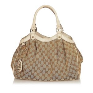 Gucci GG Canvas Sukey Tote Bag