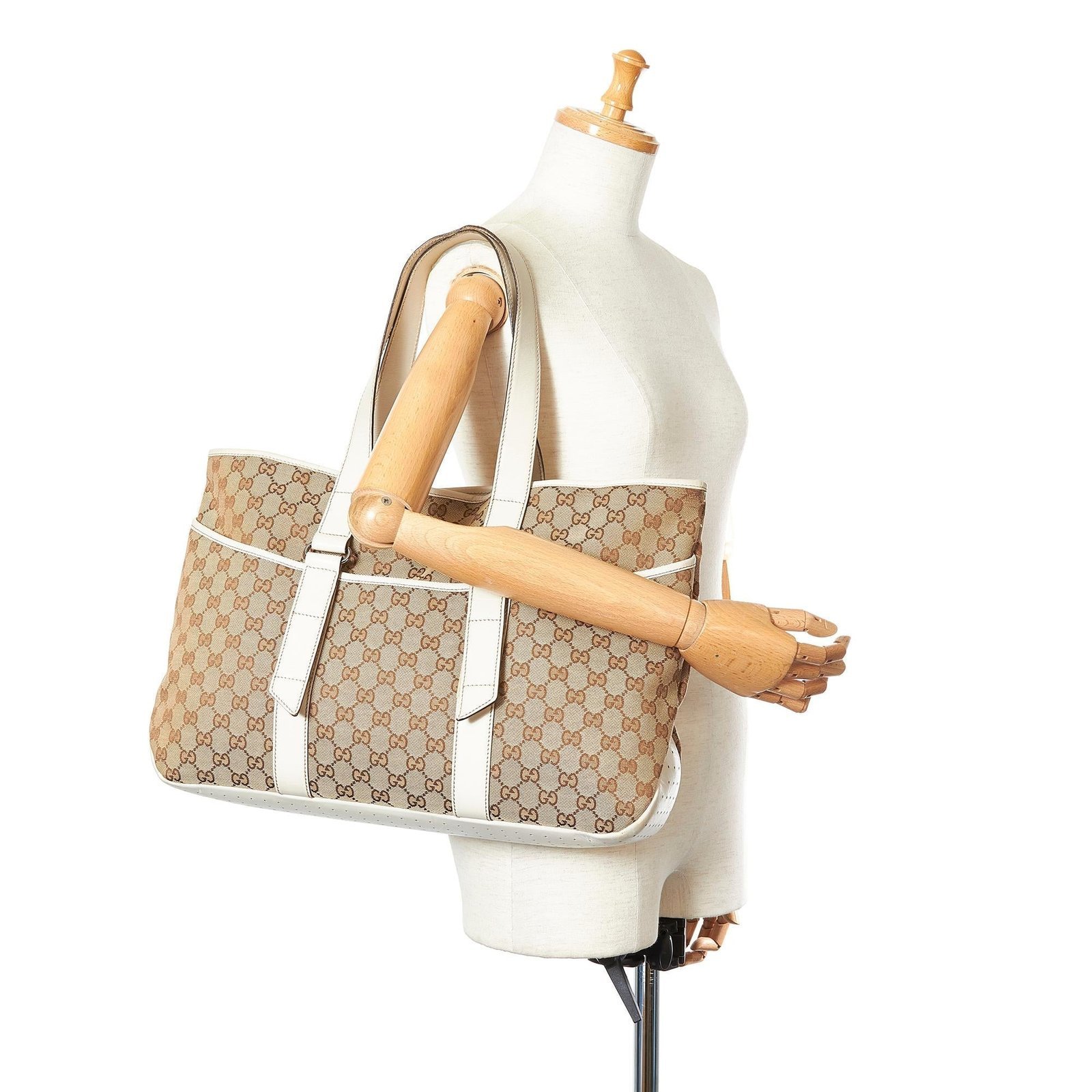 Gucci GG Canvas Tote Bag - Image 5