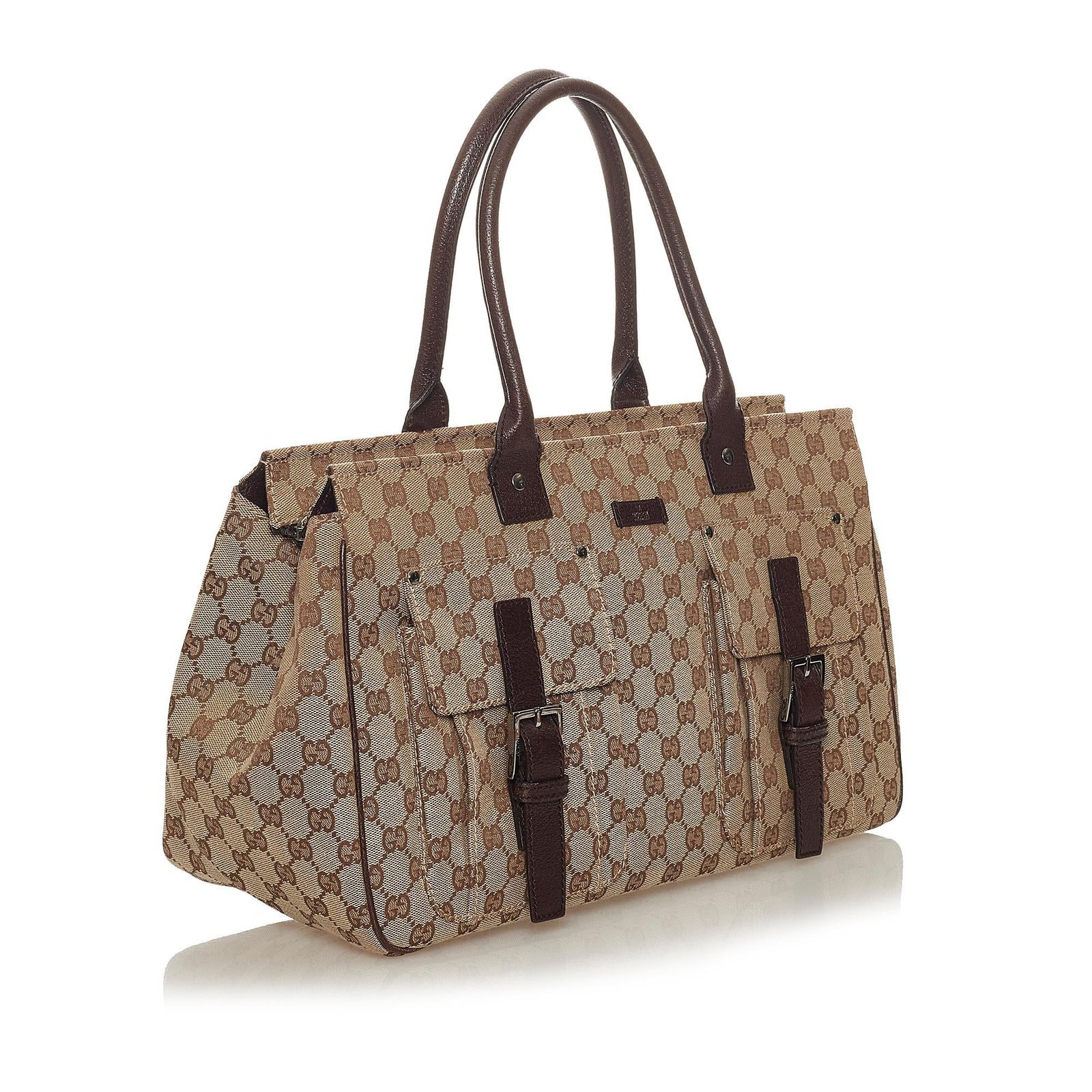 Gucci GG Canvas Tote Bag - Image 2