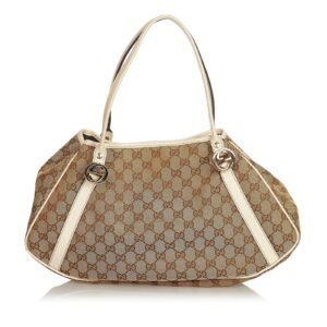 Gucci GG Canvas Twin Tote Bag