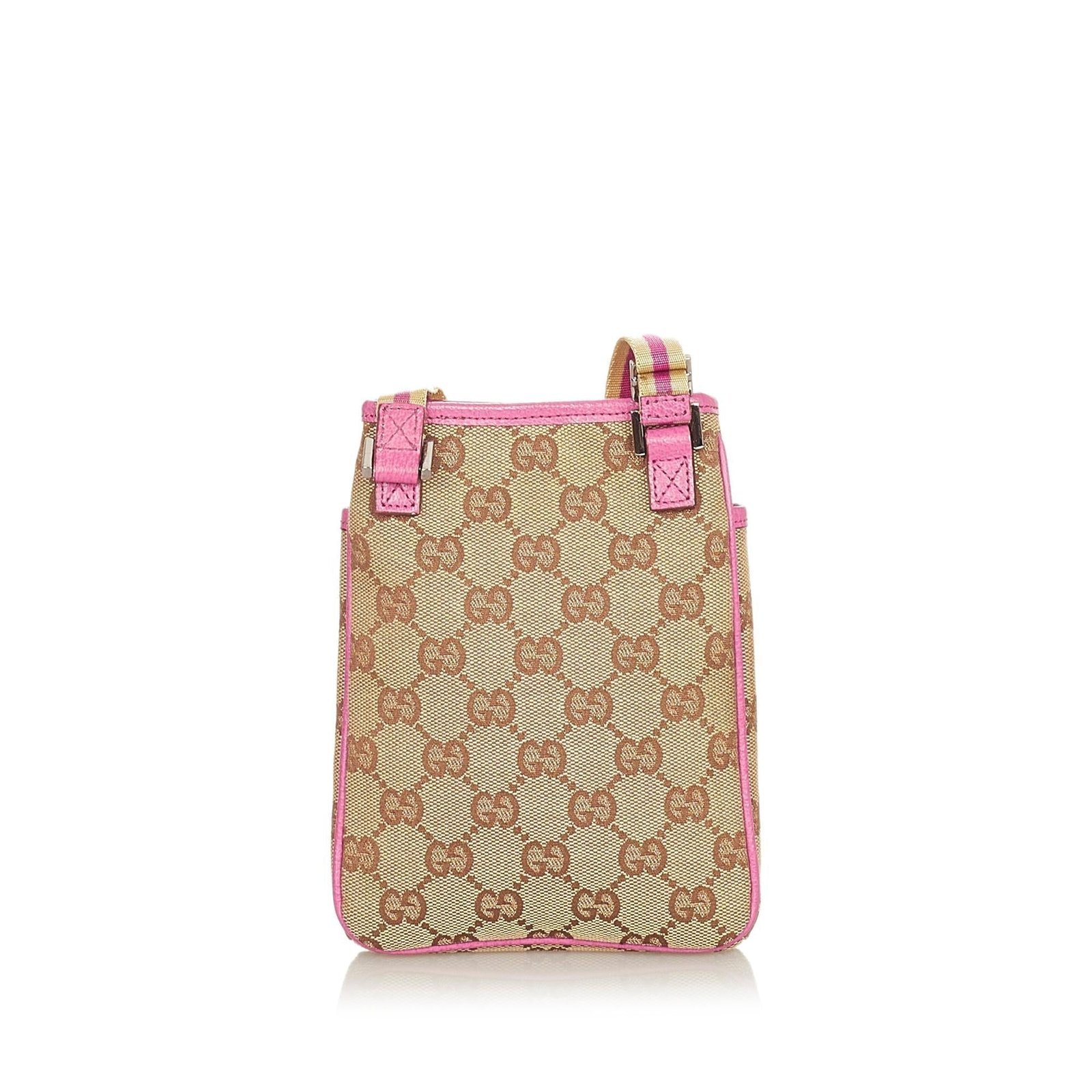 Gucci GG Canvas Web Crossbody Bag - Image 3
