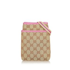 Gucci GG Canvas Web Crossbody Bag