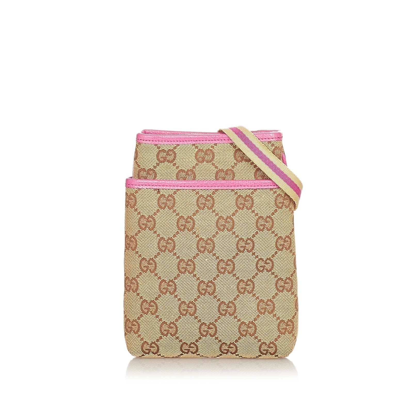 Gucci GG Canvas Web Crossbody Bag