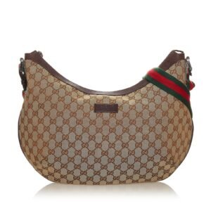 Gucci GG Canvas Web Crossbody Bag