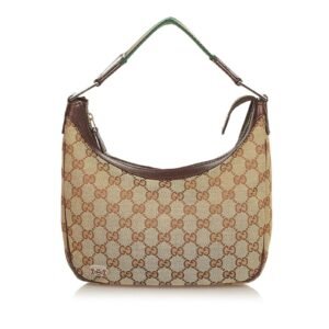 Gucci GG Canvas Web Handbag