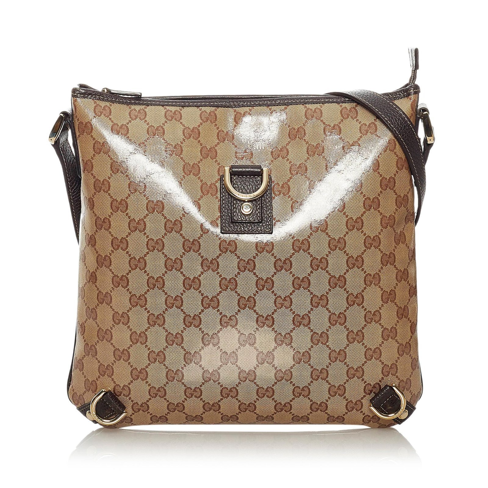 Gucci GG Crystal Abbey D-Ring Crossbody Bag