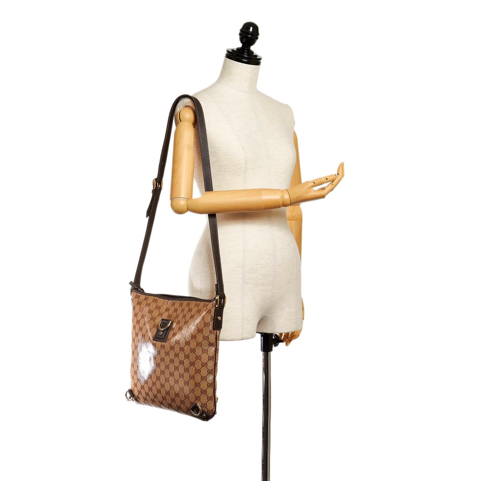 Gucci GG Crystal Abbey D-Ring Crossbody Bag - Image 5