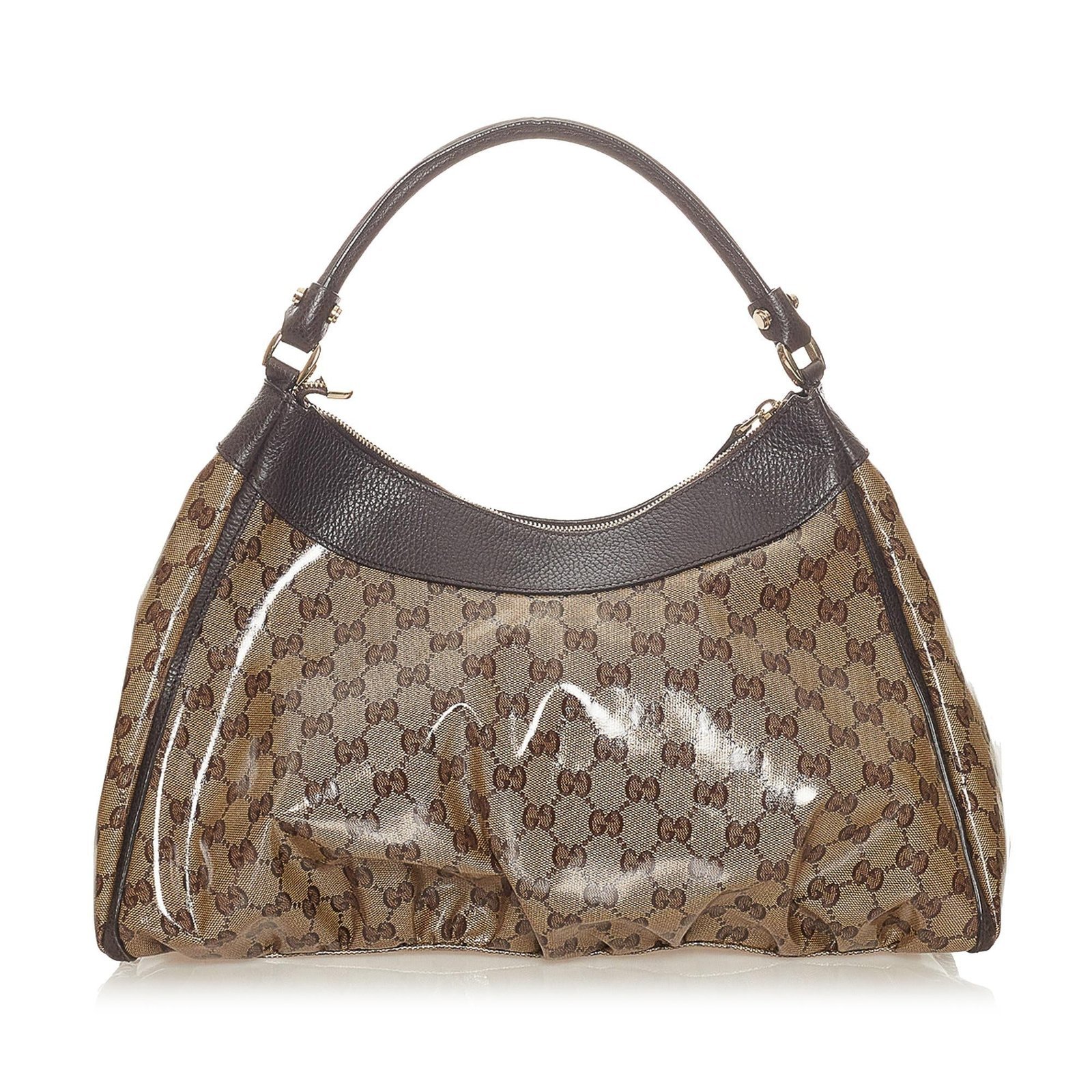 Gucci GG Crystal Abbey D-Ring Shoulder Bag - Image 3