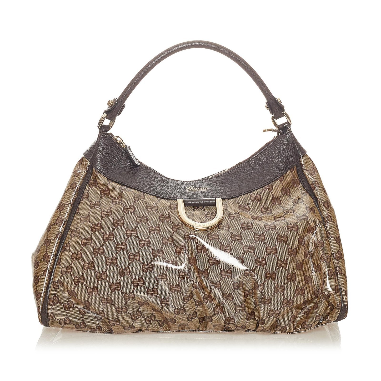 Gucci GG Crystal Abbey D-Ring Shoulder Bag