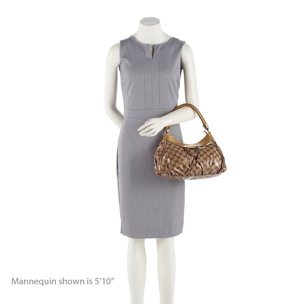 Gucci GG Crystal D Ring Small Hobo - Image 5