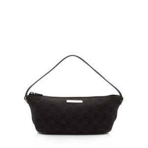 Gucci GG Denim Classic Pochette