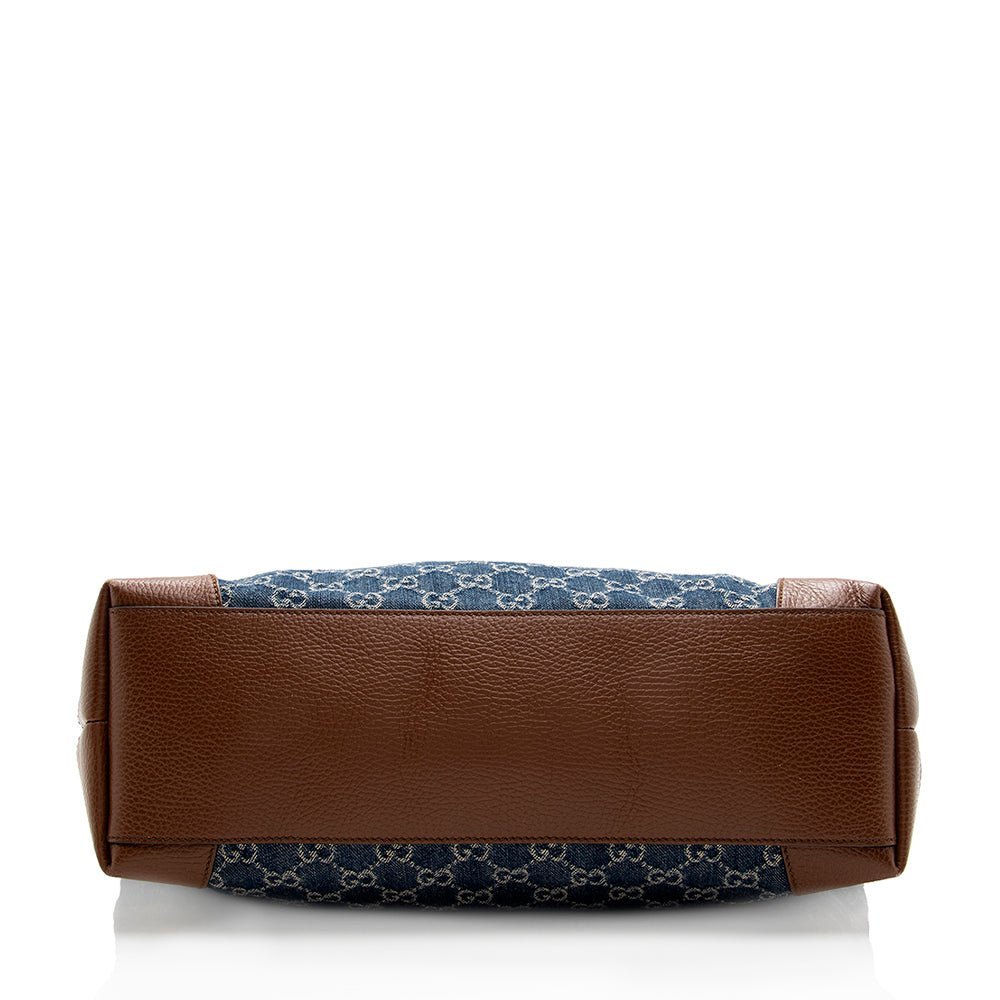 Gucci GG Denim Ophidia Medium Tote - Image 4