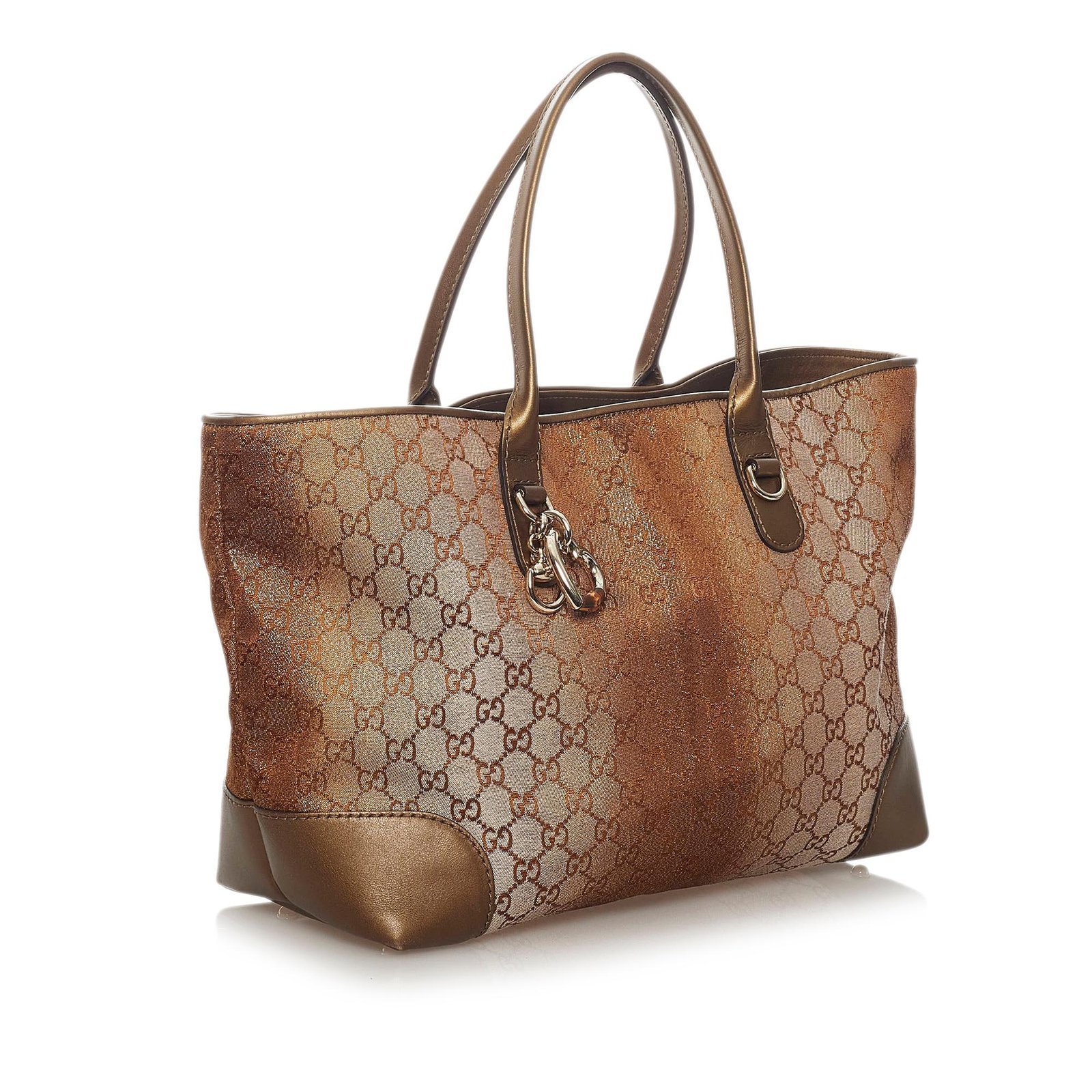 Gucci GG Lurex Heart Bit Tote Bag - Image 2