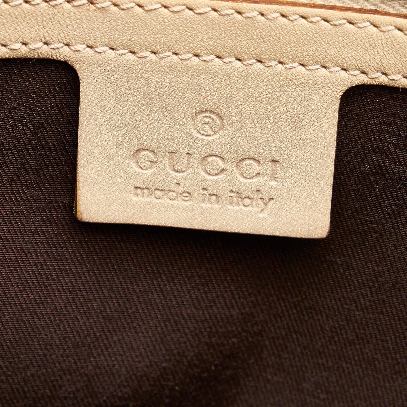 Gucci GG Nailhead Leather Handbag - Image 7