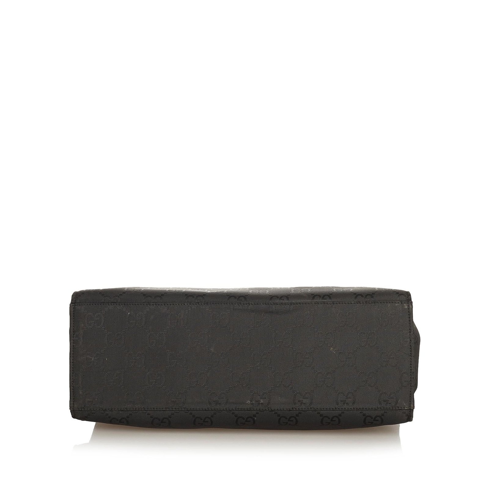 Gucci GG Nylon Bamboo Tote Bag - Image 4