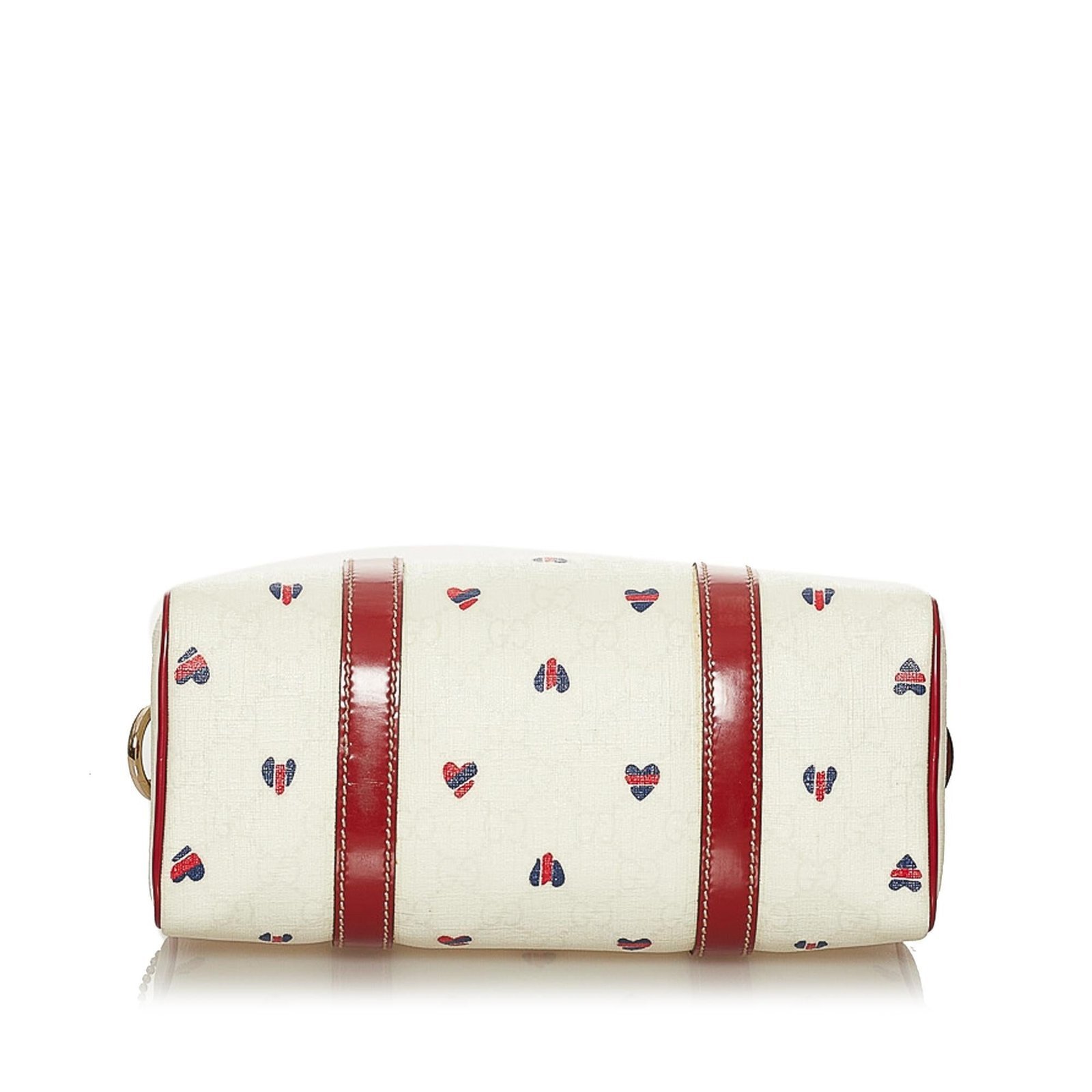 Gucci GG Supreme Hearts Small Joy Boston Bag - Image 4