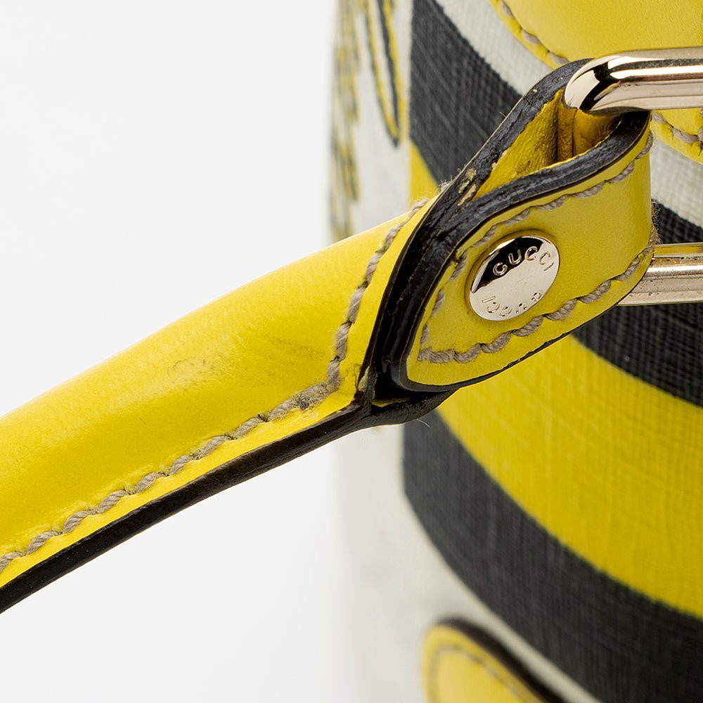 Gucci GG Supreme Joy Vintage Web Small Boston Satchel - Image 10