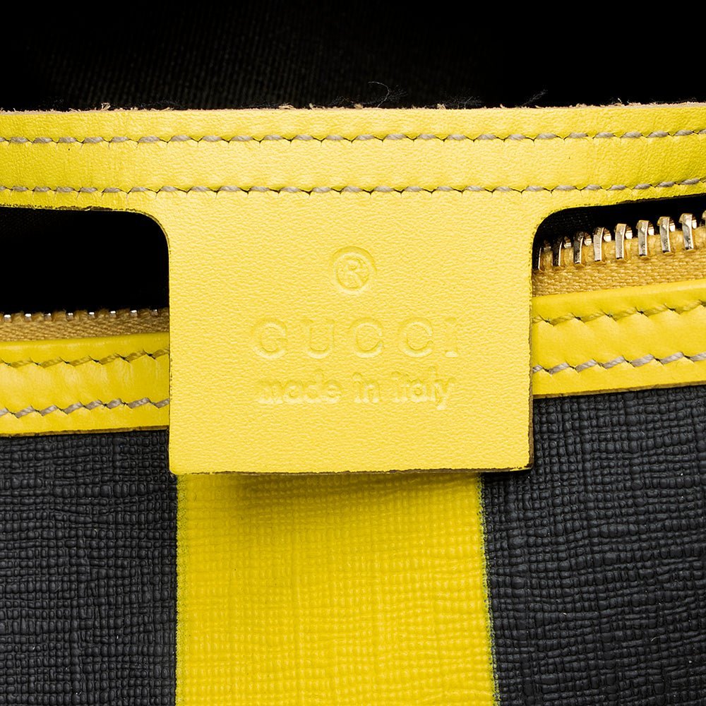 Gucci GG Supreme Joy Vintage Web Small Boston Satchel - Image 8