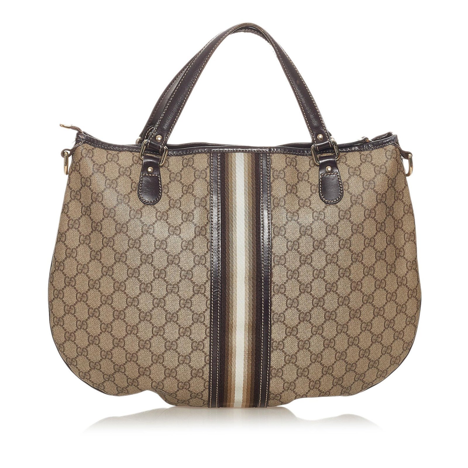 Gucci GG Supreme Web Satchel - Image 3