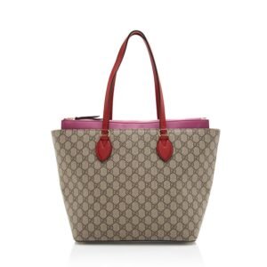 Gucci GG Supreme Zip Tote