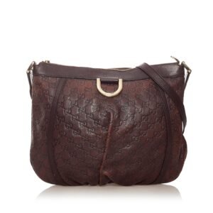 Gucci Guccissima Abbey D-Ring Crossbody Bag